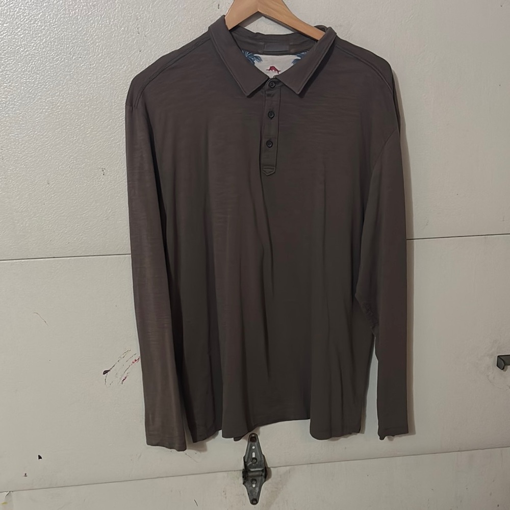 Tommy Bahama Brown Polo Shirt